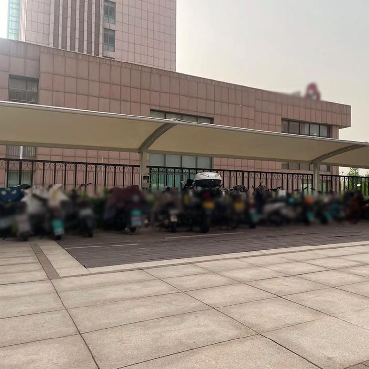 扶风县膜结构电动车棚